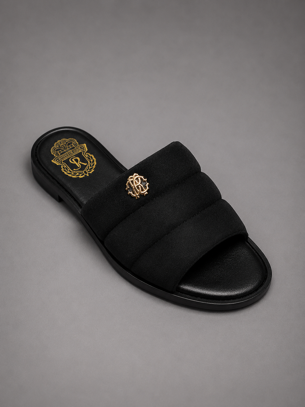 BLACK RBC SLIPPER