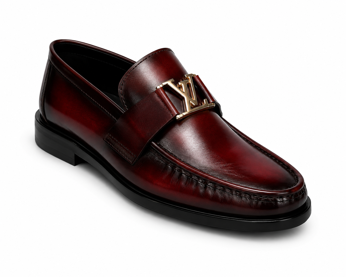 LV BURGANDI SHOES