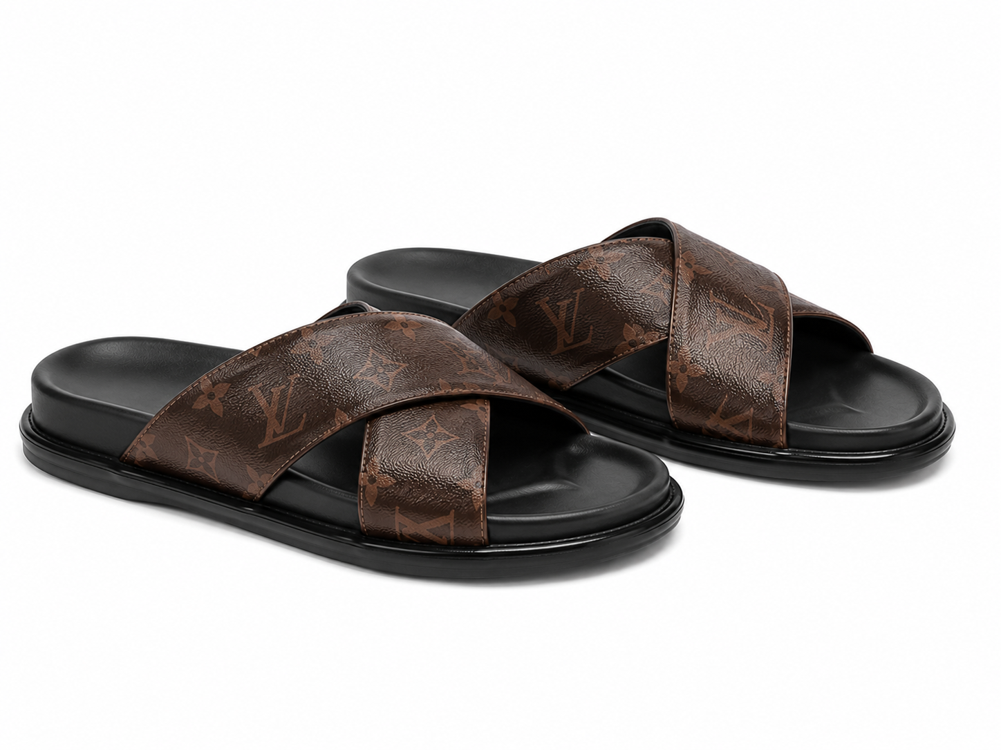 LV CROSS BROWN