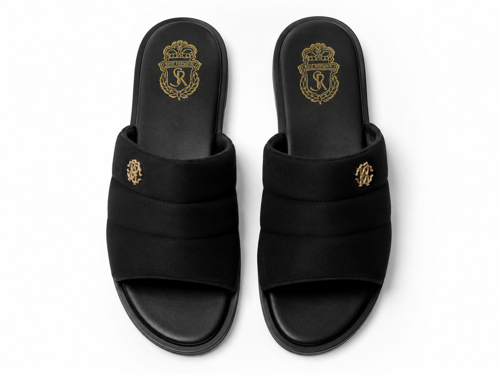 BLACK RBC SLIPPER