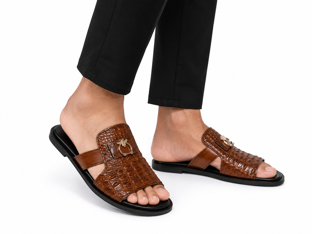 HD CROCK GB SLIPPER(BROWN)