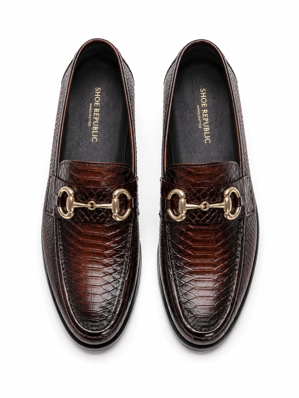 PAYTHON BROWN LOAFER