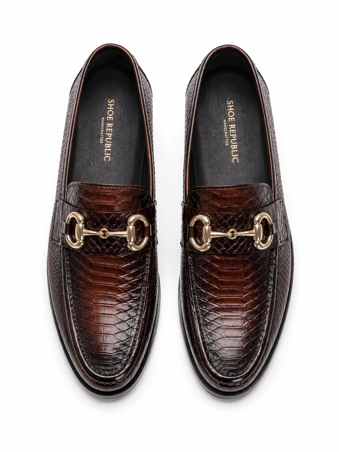 PAYTHON BROWN LOAFER